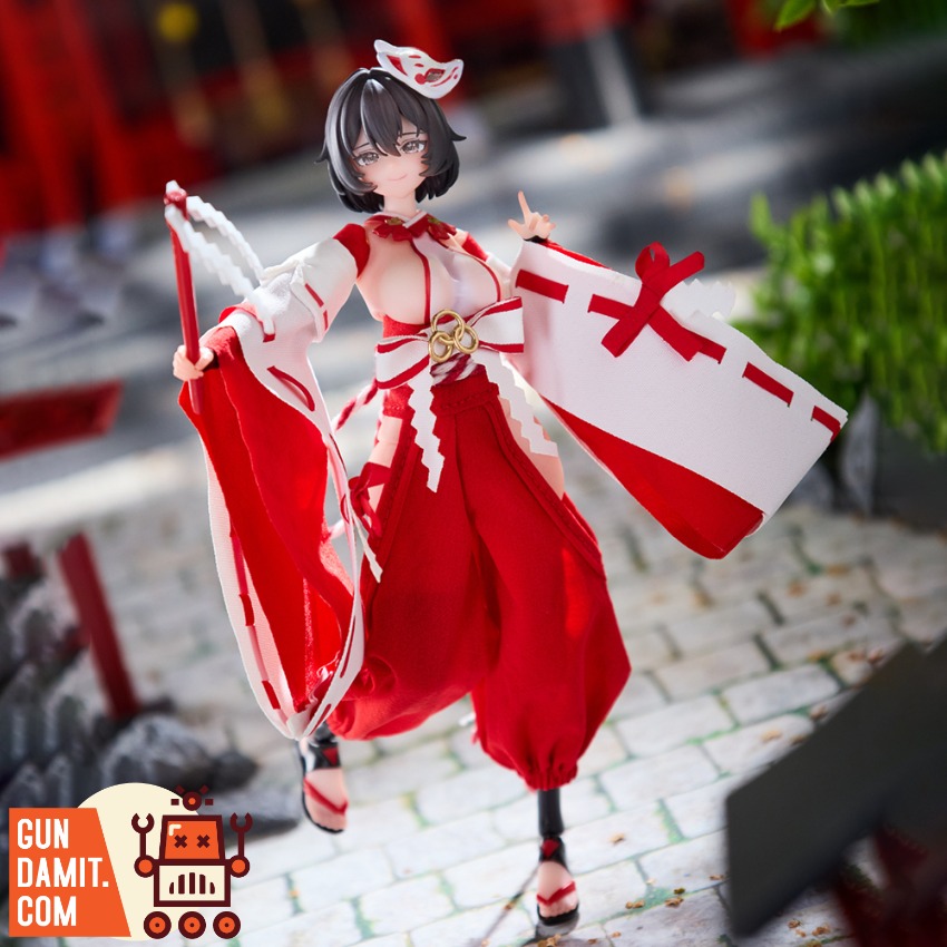 [Pre-Order] Sushiworks 1/12 Battle Miko Uefuji Kikyou