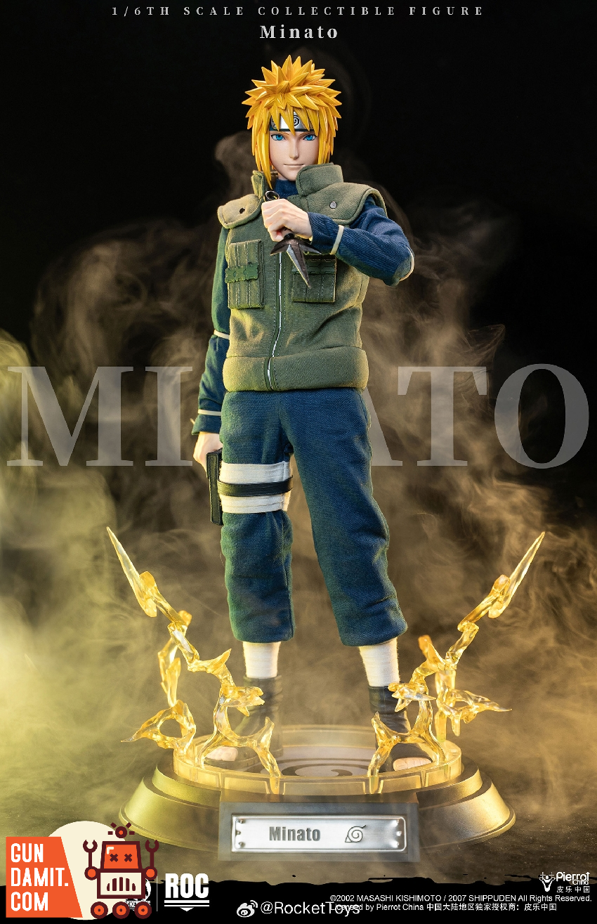 プロジェクター minato Rocket Toys ROC-016 Naruto Minato Namikaze 1/6 | GunDamit.com