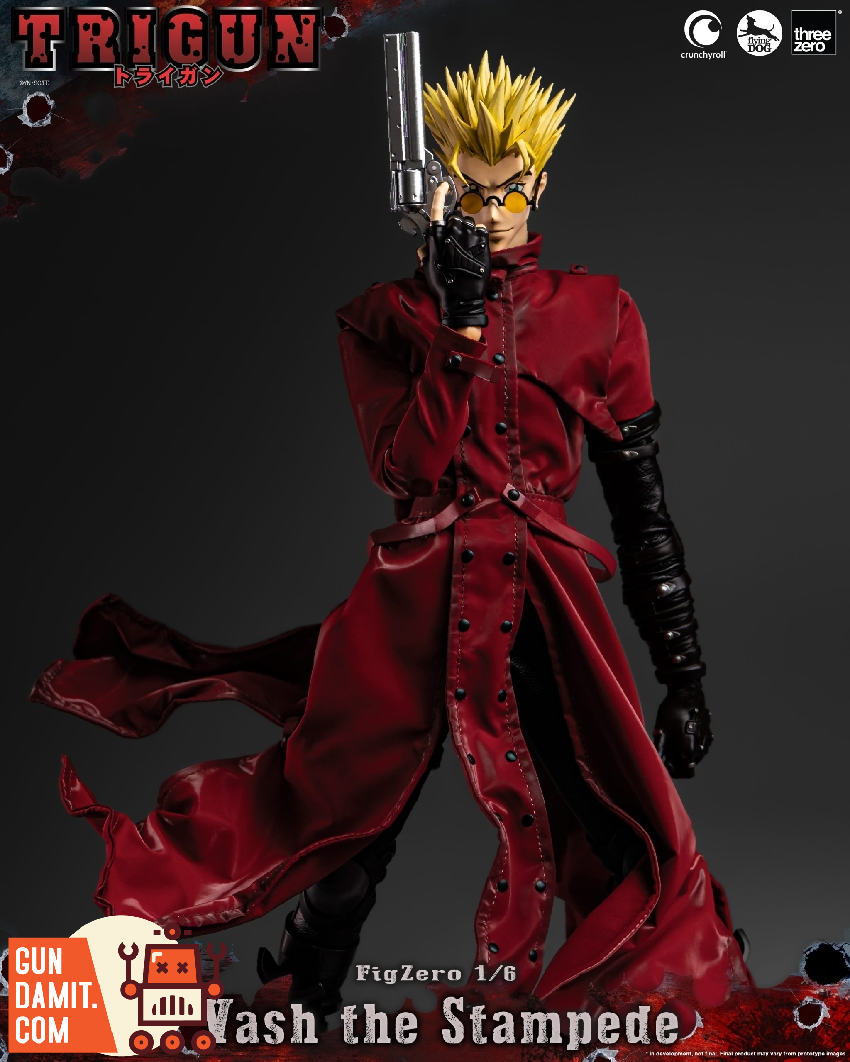 Pre-Order] Threezero 3Z0588 TRIGUN FigZero Vash | GunDamit.com