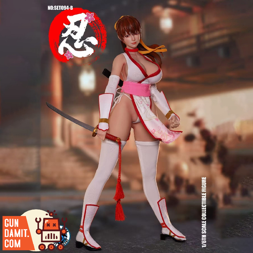 [Pre-Order] Super Duck 1/6 SET094B Sexy Female Ninja White Outfit Ver.