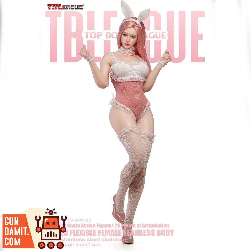 [Pre-Order] TBLeague 1/6 SR-AD02H Platinum-Grade Silicone Collectible Series Bunny Girl Pale With Head Sculpture Ver.