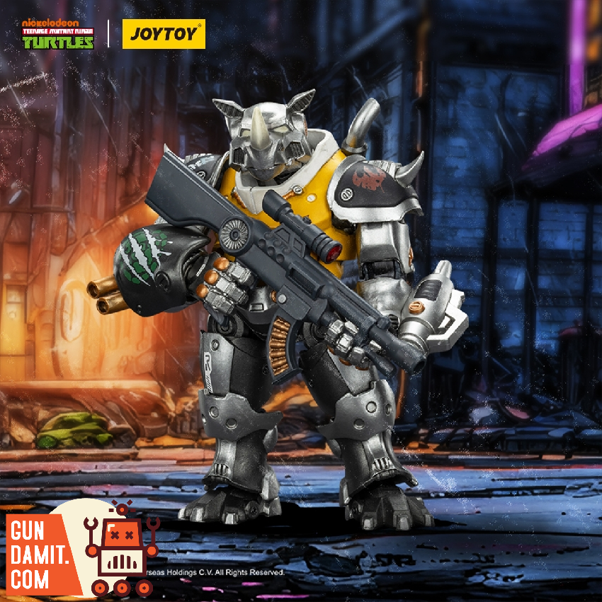 JOYTOY TMNT 1/18 ビーバップ & ロックステディ JOYTOY TMNT Beebop Rocksteady 1/18 Complete Model Action Figure