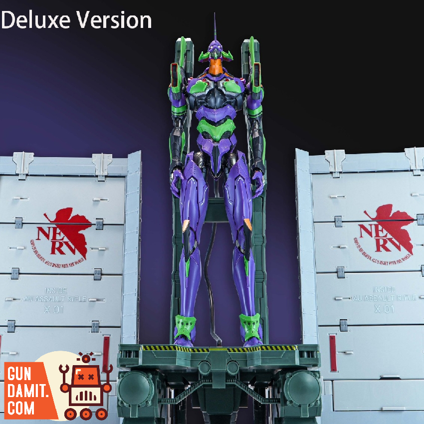 Reviews of Tron Model Evangelion Unit-01 Model Kit Deluxe Ver.