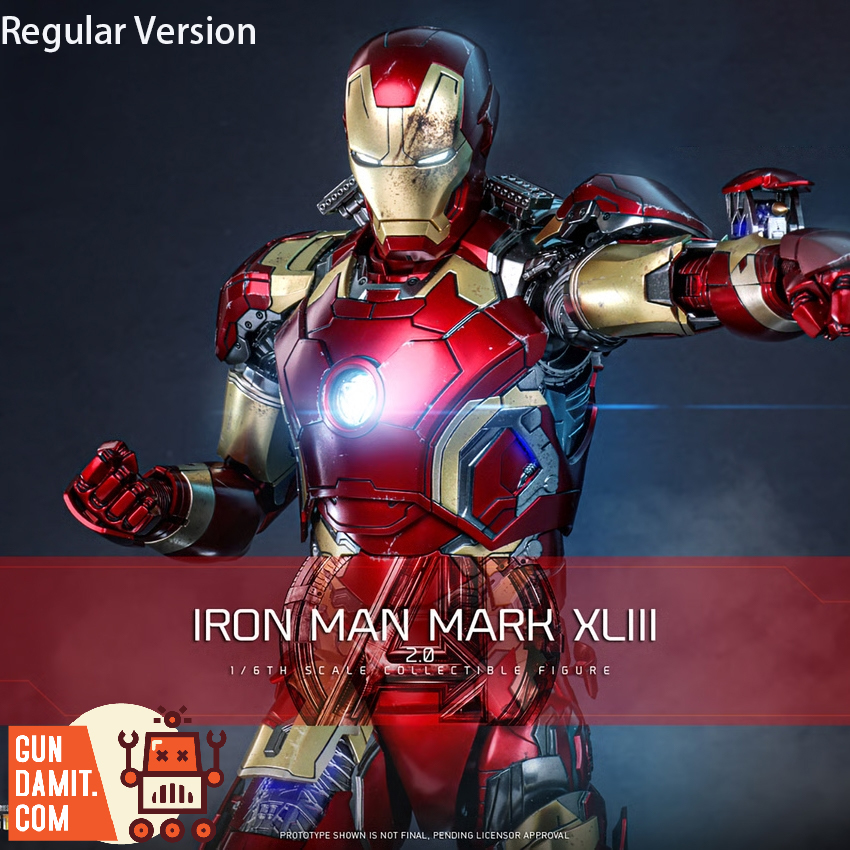 [Pre-Order] Hot Toys 1/6 MMS865D80 Avengers: Age of Ultron Iron Man Mark XLIII 2.0 Regular Ver.