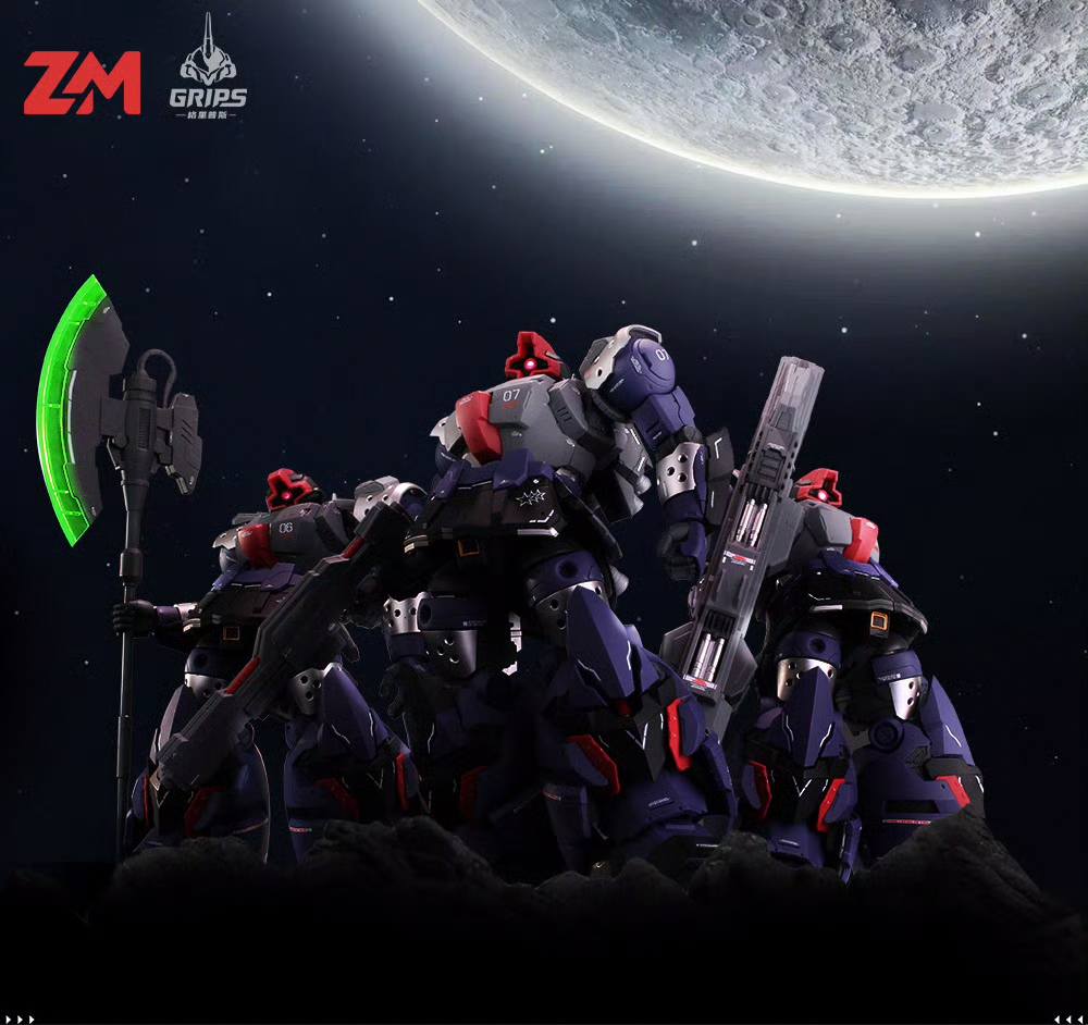Reviews of Zhu Meng Model 1/100 Grips Model Kit