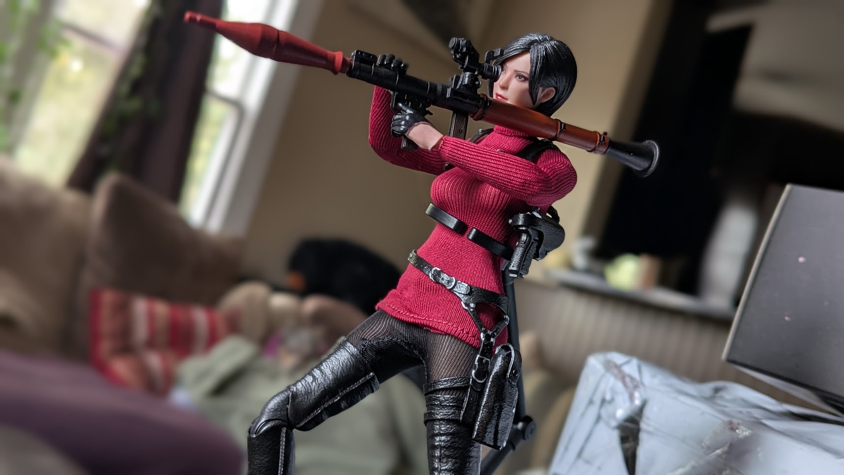 BROTOYS LR011エイダ・ウォンAda Wong 1/12バイオハザード BROTOYS LR011 1/12 Female Spy Ada Wong Resident Evil Action Figure