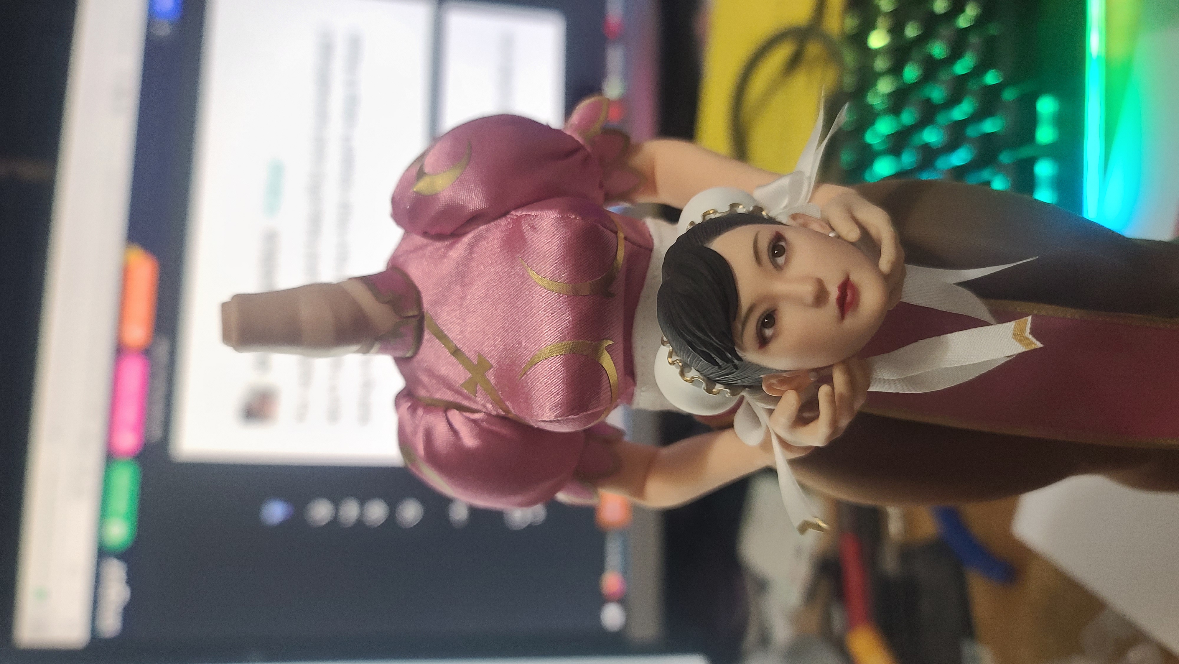 StarMan 1/6 MS-015B Female Street Fighter Chun-li Pink Version
