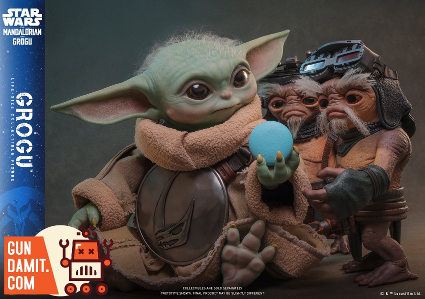 Hot Toys LMS016 Grogu Life-Size Star Wars | GunDamit.com