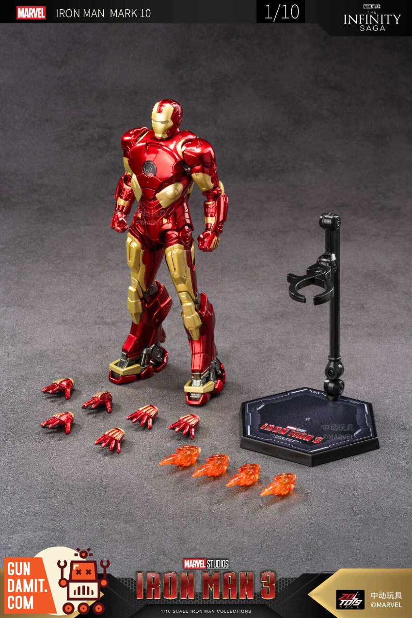 ZT Toys 1/10 Iron Man MK10 High Speed Armor | GunDamit.com