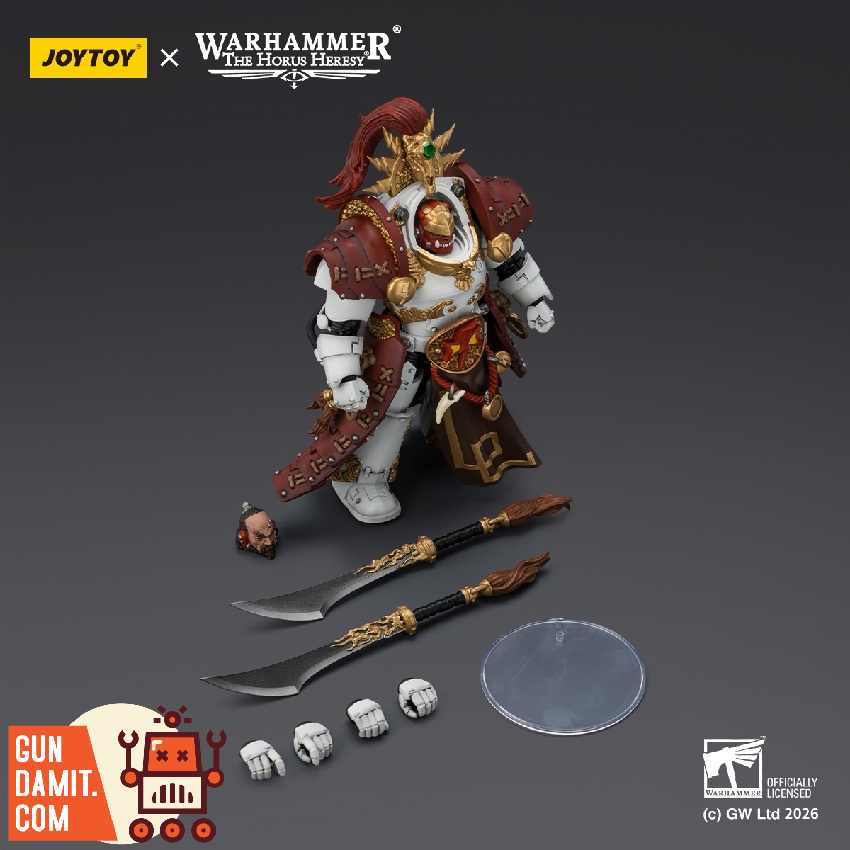JoyToy JT03622 1/18 Warhammer Horus Heresy White Scars | GunDamit.com