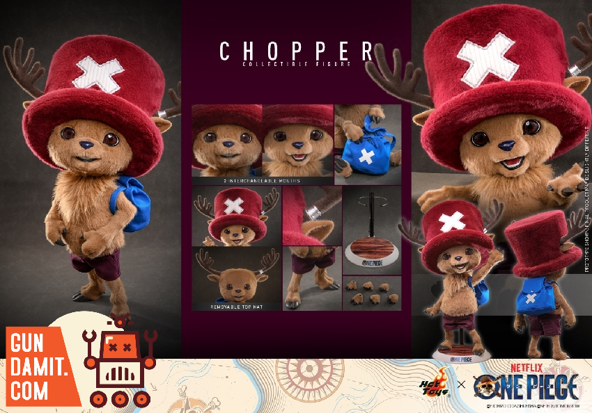 Hot Toys 1/6 TMS174 One Piece Netflix Tony Chopper | GunDamit.com