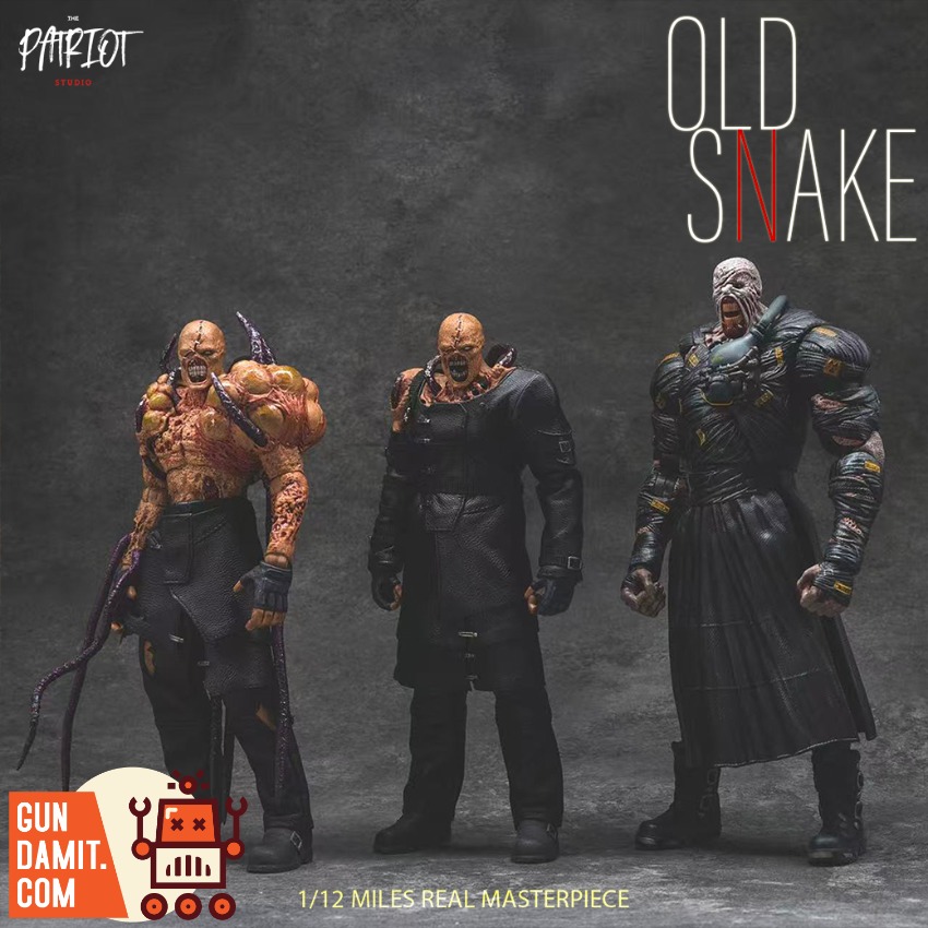 [Pre-Order] Patriot Studio 1/12 Oldsnake Type-I Version & Type-II Version Set w/ Mysterious Objects