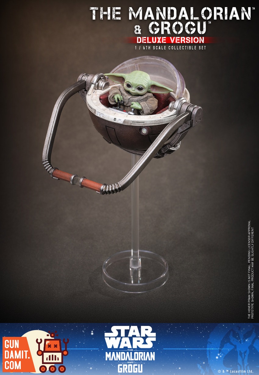 Hot Toys MMS872 Mandalorian and Grogu Deluxe 1/6 | GunDamit.com