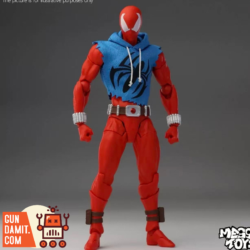 MESS TOYS 1/12 Ben Reilly Blue Cloth Battle Suit