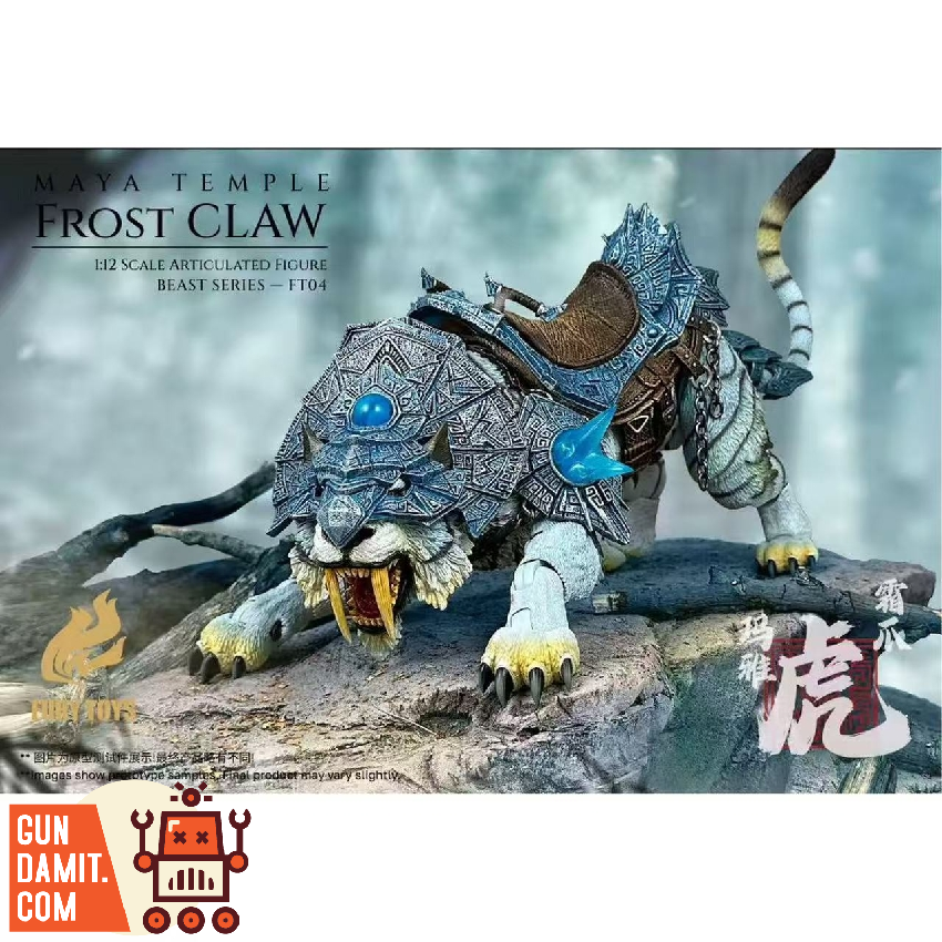 [Pre-Order] Fury Toys FT04 Beast Series Maya Temple Tiger White Frost Claw Deluxe Ver.