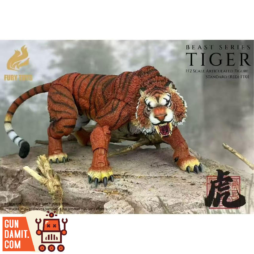[Pre-Order] Fury Toys FT01 Beast Series Maya Temple Tiger Red Standard Ver.