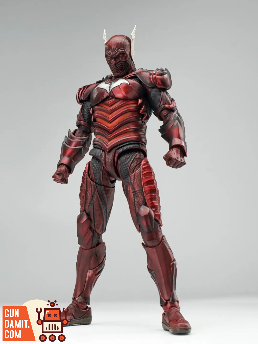 SUICIDE MAN（RED Ver.） UPFinegures 1/12 Dark Night Metal Red Death Figure | GunDamit.com