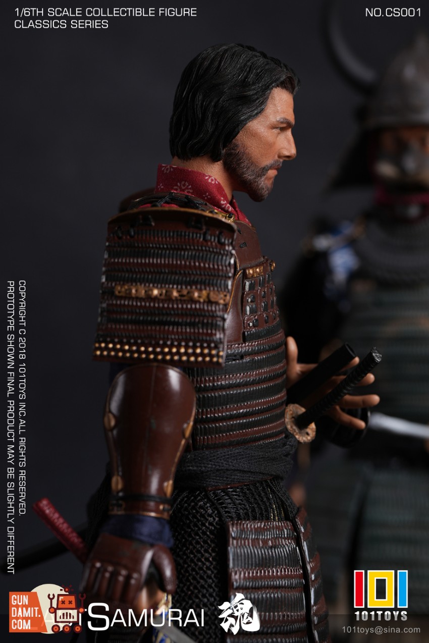 1/6 101toys Last samurai 勝元風フィギュア 101TOYS CS001 Classics Series Last Samurai Soul 1/6 Figure