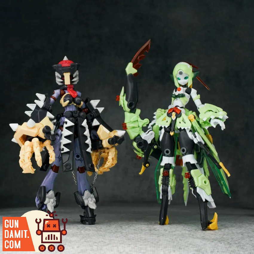 QuanKaiStudio The Gene Cross Series Mantis Girl Model Kit