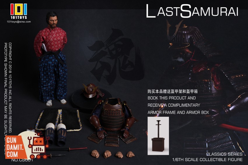 101TOYS CS001 Classics Series Last Samurai Soul 1/6 Figure