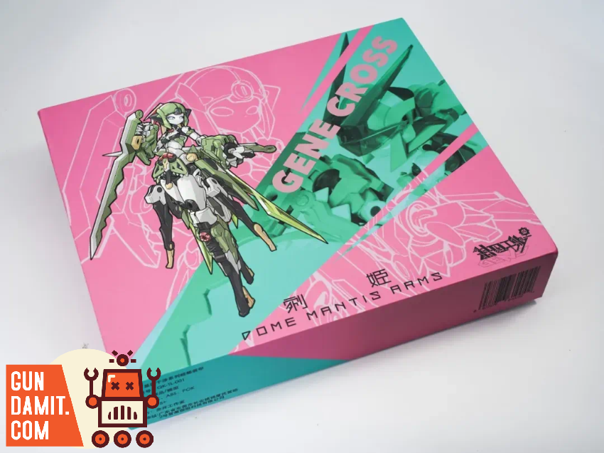 QuanKaiStudio The Gene Cross Series Mantis Girl Model Kit