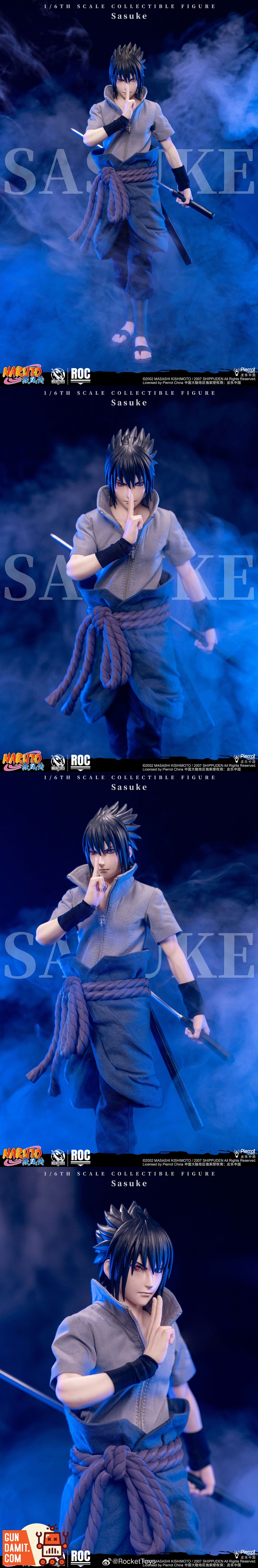 Rocket Toys 1/6 Licensed Naruto Uchiha Sasuke | GunDamit.com