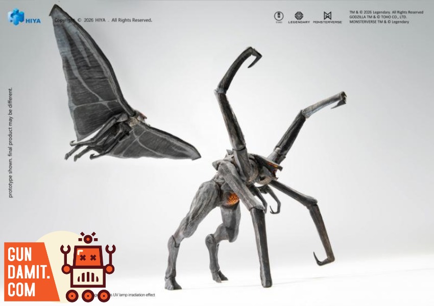 Hiya Toys EBG0240 Godzilla 2014 Male & Female MUTO Set | GunDamit.com