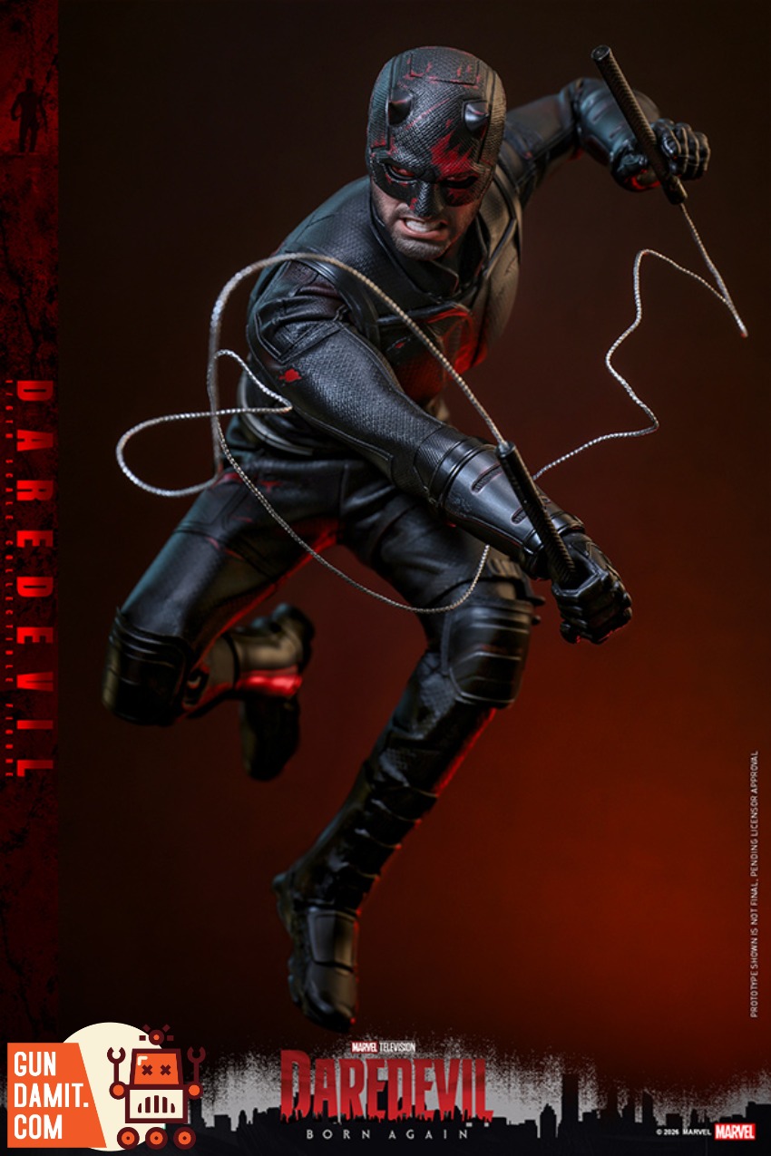 Hot Toys TMS186 Daredevil Born Again Season 2 1/6 | GunDamit.com
