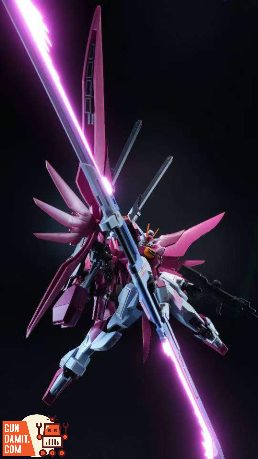 Angry Shinn 1/144 Destiny Impulse R Pink MR Style Alloy Frame