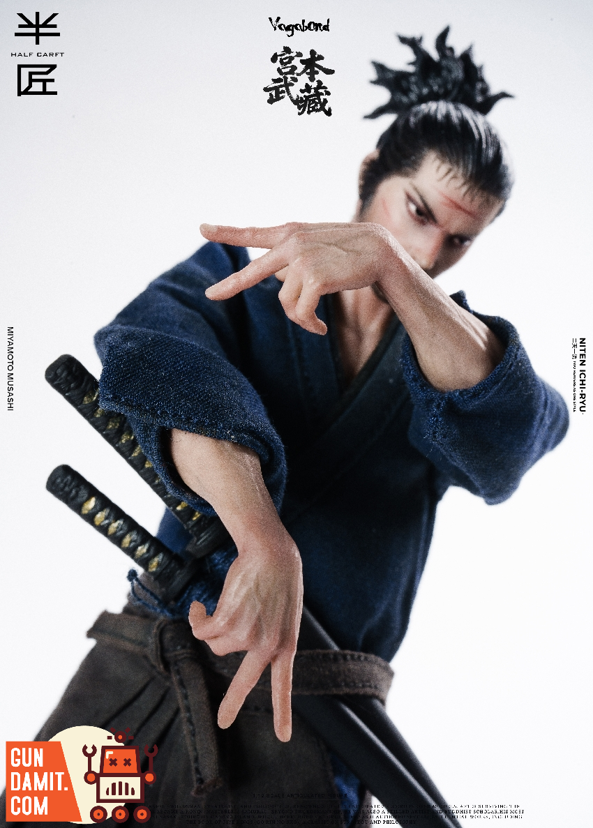 Half Craft Studio 1/12 Musashi Miyamoto | GunDamit.com