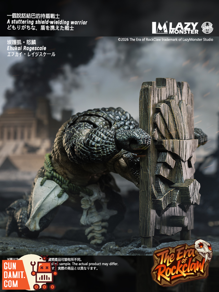 Lazy Monster Studio C02 Era of Rockclaw Ragescale | GunDamit.com