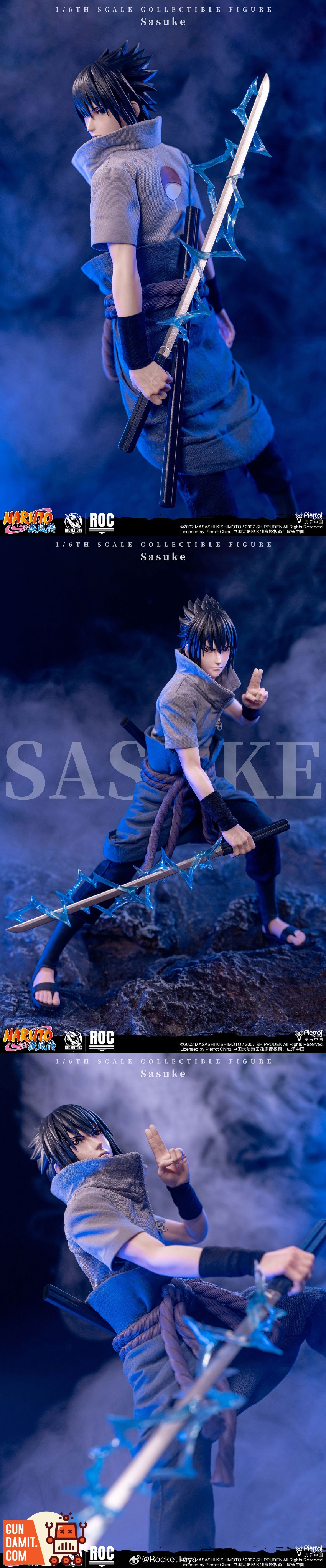 Rocket Toys 1/6 Licensed Naruto Uchiha Sasuke | GunDamit.com