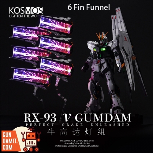 Kosmos LED Units for 1/60 PGU RX-93 Nu Gundam & Fin Funnel