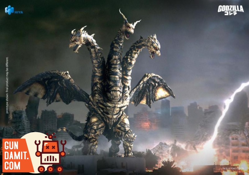 キ*ヤ様 INTERIM HYPER BIG 1STKIBATASHUTTLE Hiya Toys EBG0290 Kaiser Ghidorah Godzilla Final Wars | GunDamit.com