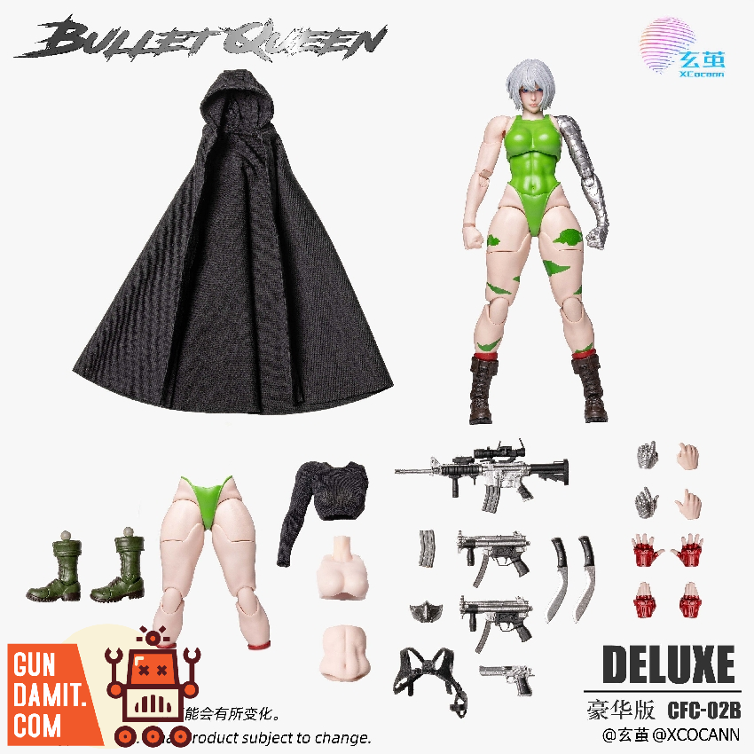 [Pre-Order] Xcocann Studio 1/12 CFC-02B Bullet Queen Deluxe Ver.