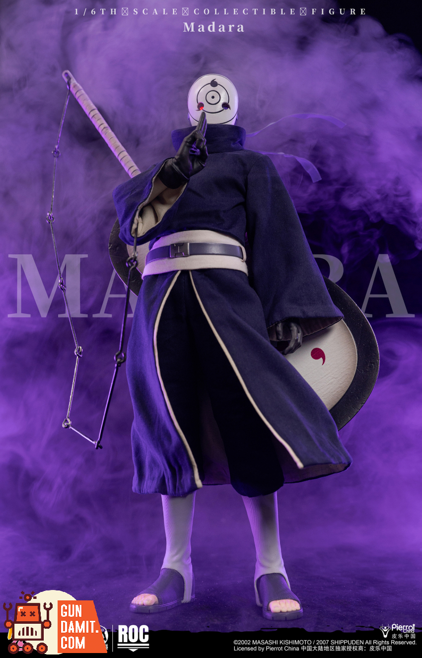 1/6 うちはマダラ NARUTO RocketToys フィギュア 1/6スケール可動 疾風伝』うちはマダラ -ナルト- RocketToys『NARUTO コミック・アニメ