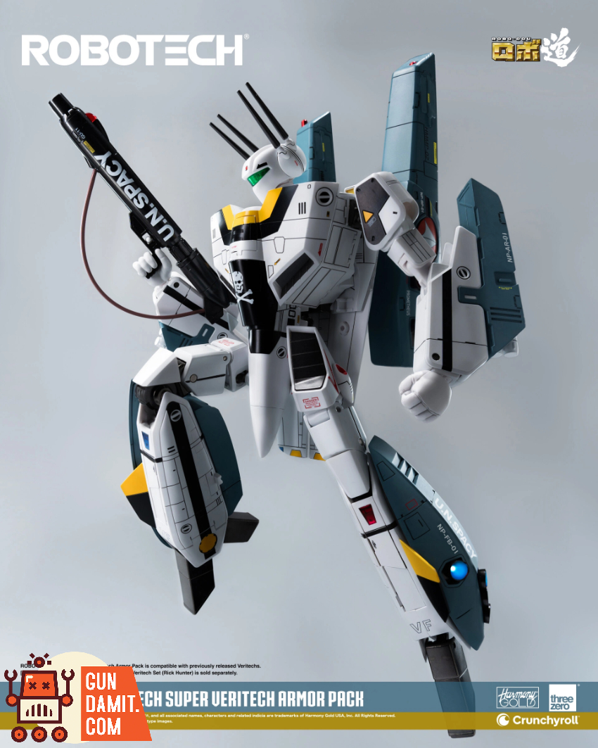Threezero Robotech VF-1S Super Veritech Armor Pack | GunDamit.com