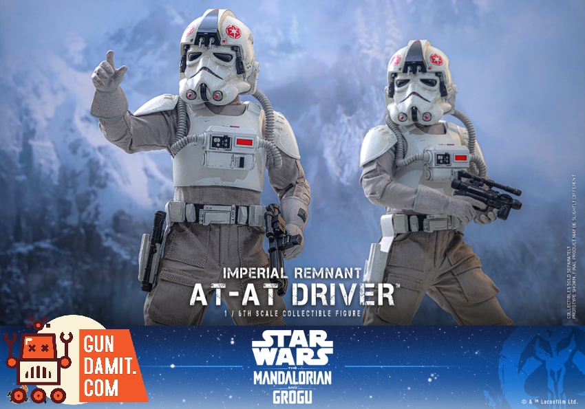Hot Toys MMS845 Star Wars Mandalorian AT-AT Driver | GunDamit.com
