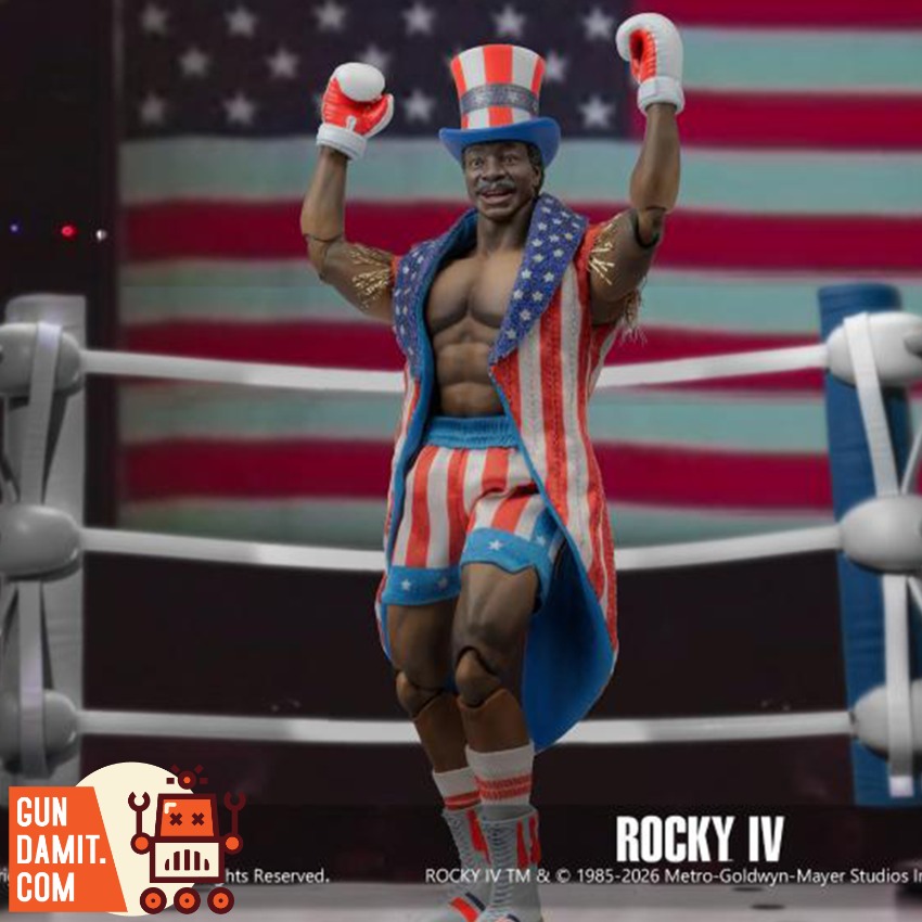 [Pre-Order] Hiya Toys 1/12 ESR0233 Exquisite Super Rocky IV Film Edition Apollo Creed