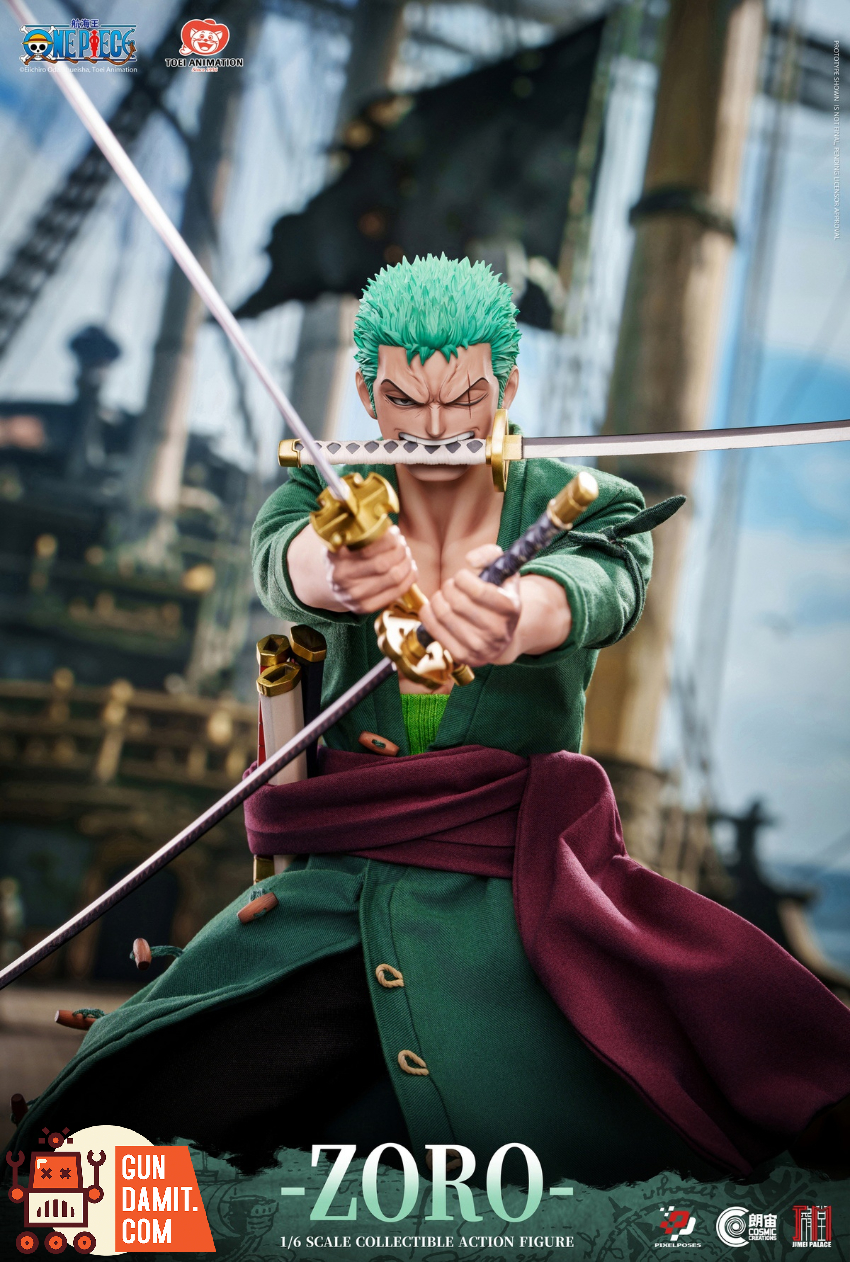 Pixel Poses 1/6 PP-200595 Roronoa Zoro Deluxe Ver. | GunDamit.com