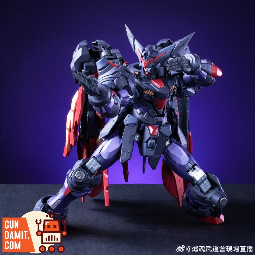 [Pre-Order] Burning Soul Martial Arts Tournament 1/100 BS01 Grandmaster Model Kit