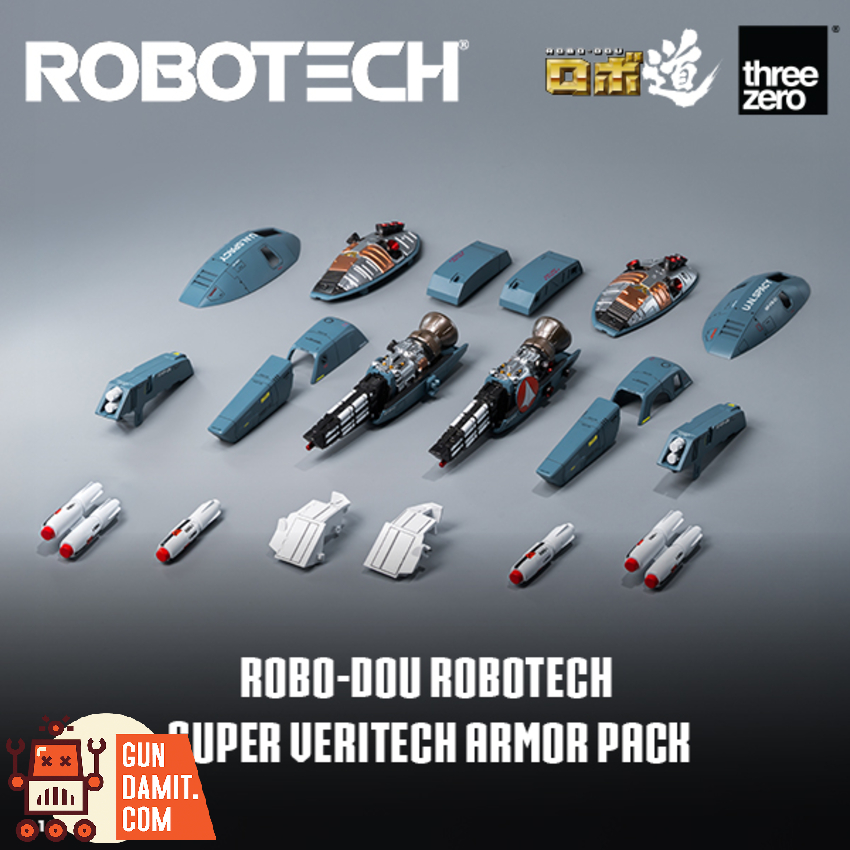 Threezero Robotech VF-1S Super Veritech Armor Pack | GunDamit.com