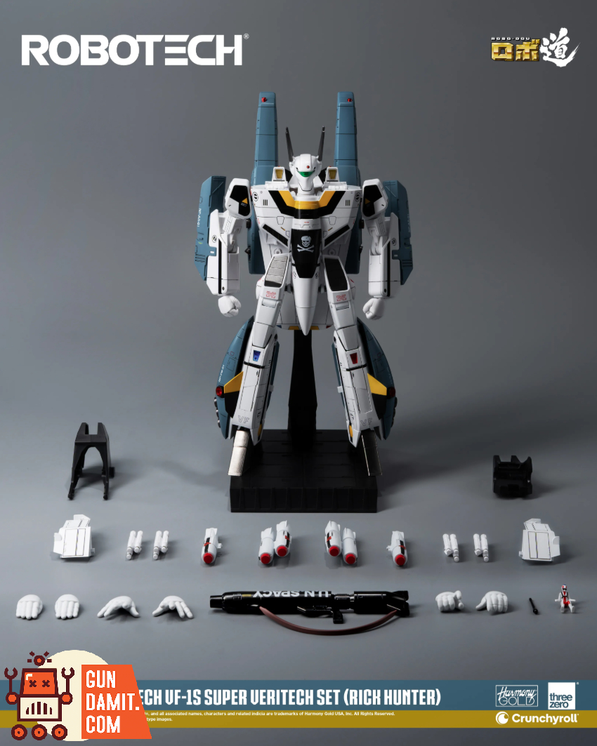 yoshiyuki　３点セット Threezero Robotech VF-1S Super Veritech Rick Hunter | GunDamit.com