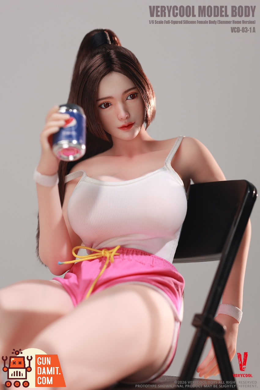 Verycool VCD-03-1A 1/6 Silicone Female Body Fair Skin | GunDamit.com