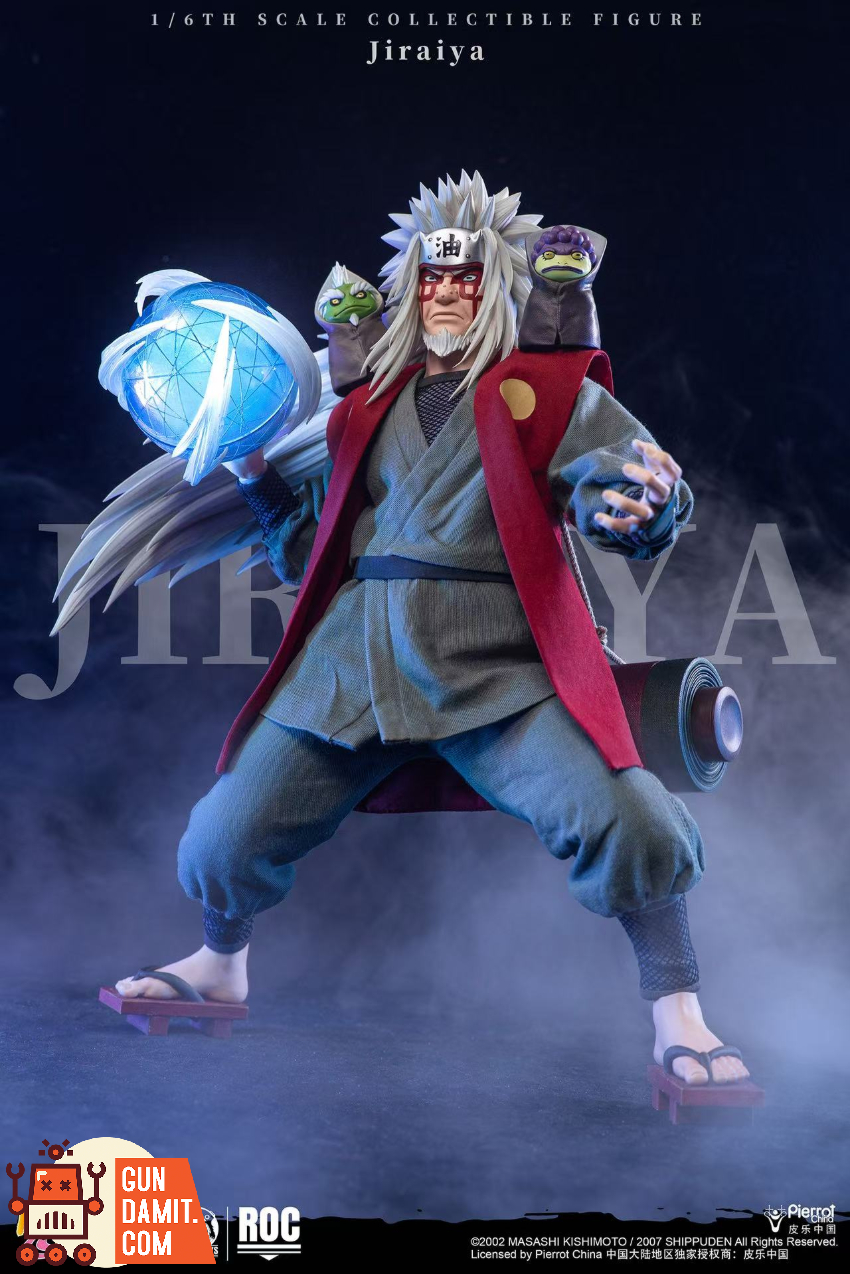 Rocket Toys 1/6 Official Licensed Naruto Jiraiya Deluxe Ver