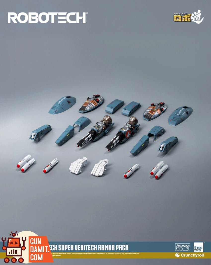 Threezero Robotech VF-1S Super Veritech Armor Pack | GunDamit.com