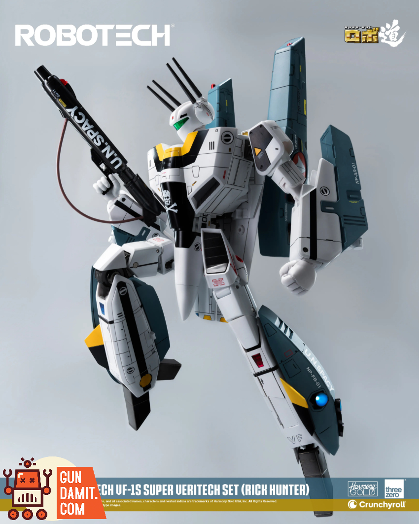 Threezero Robotech VF-1S Super Veritech Rick Hunter | GunDamit.com