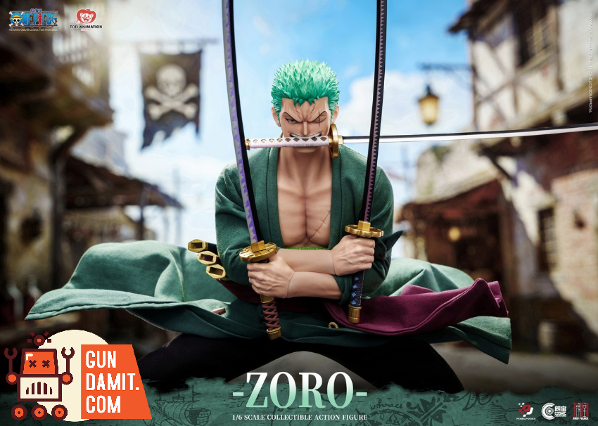 Pixel Poses 1/6 PP-200595 Roronoa Zoro Deluxe Ver. | GunDamit.com