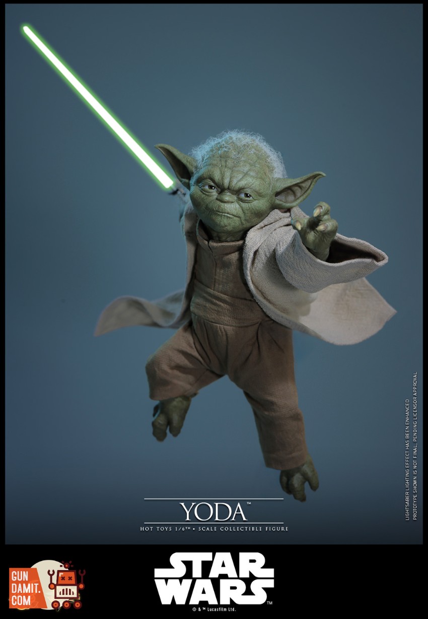 HotToys 1/6 MMS878 Star Wars Yoda | GunDamit.com