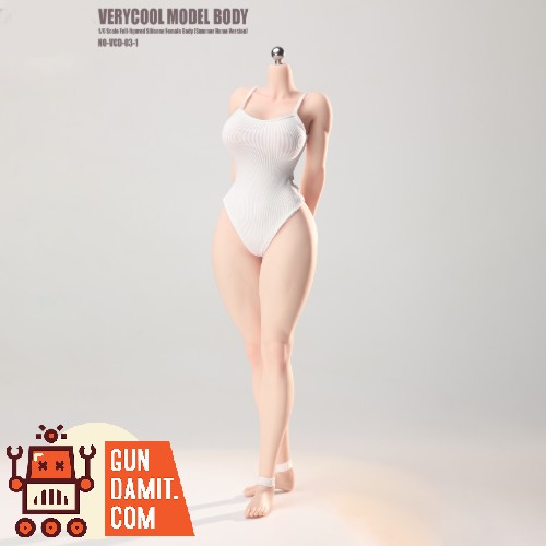[Coming Soon] Verycool 1/6 VCD-03-1A Body No.3 Silicone Female Body Full-Figured Fair Complexion Summer Loungewear Ver.
